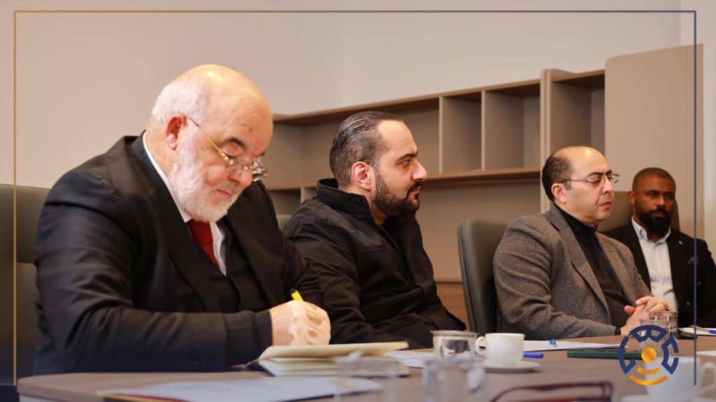 اجتماع بمقر مجلس أصحاب الأعمال الليبيين – فرع المنطقة الشرقية، ضم اللجنة التأسيسية للصندوق والشركة التعاونية ولجنة متابعة توصيات المنتدى الاقتصادي للشراكات التعاونية